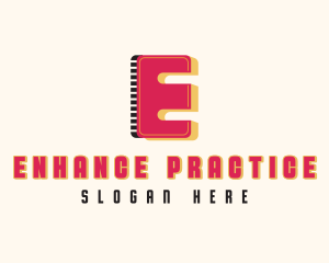 Digital Multimedia Letter E  logo design