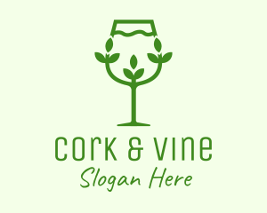 Green Leaf Drink logo design