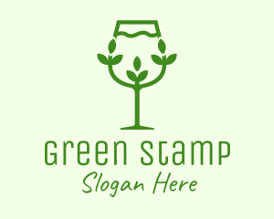 Green Leaf Drink logo design