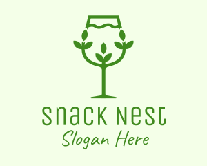 Green Leaf Drink logo design