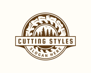 Wood Cutting Saw logo
