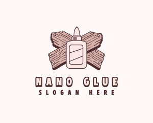 Glue Wood Plank logo