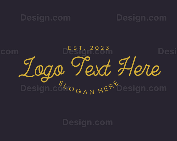 Classy Elegant Business Logo