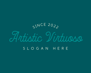 Cursive Style Brand logo design