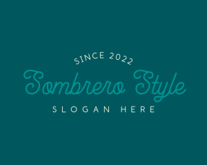 Cursive Style Brand logo design