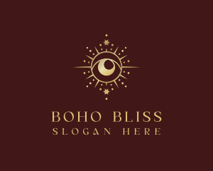 Boho Eye Holistic Healing logo design