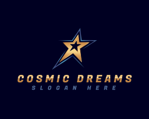 Star Cosmic Astronomy logo design