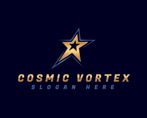 Star Cosmic Astronomy logo design