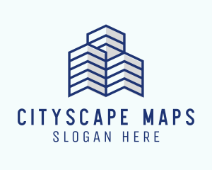 Cityscape Condominium Building logo design