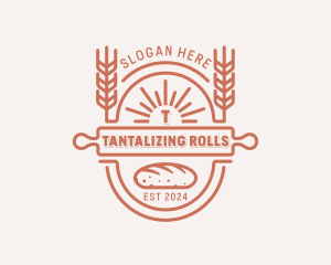 Wheat Bread Baker logo design