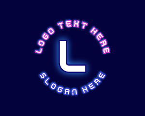 Neon Tech Cyberspace logo