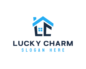 House Realty Letter L & C logo design