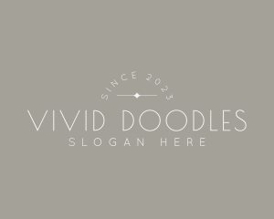 Elegant Thin Business logo design