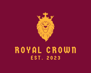 Gold Royal Lion logo