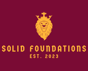 Gold Royal Lion logo