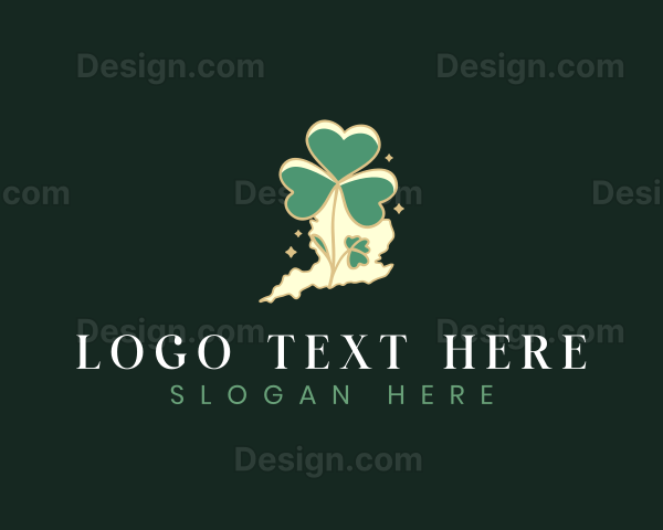 Shamrock Clover England Logo