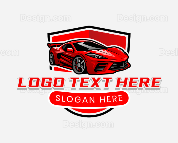 Racing Car Detailing Logo