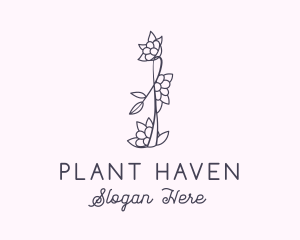 Daisy Plant Garden logo design