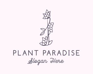 Daisy Plant Garden logo design