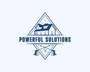 Clean Sanitation Pressure Washer logo design