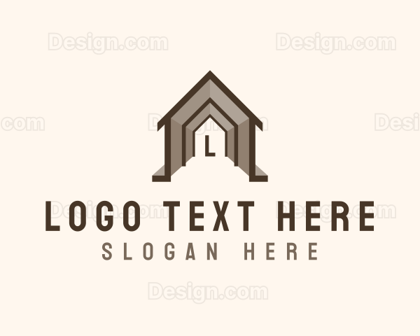 House Architectural Structure Logo