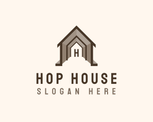 House Architectural Structure logo design