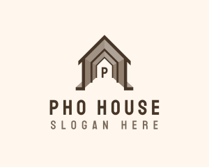 House Architectural Structure logo design