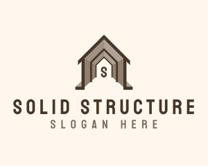 House Architectural Structure logo design