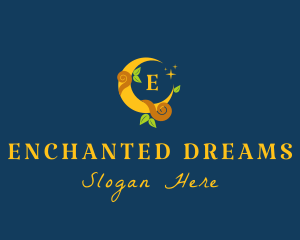 Magical Moon Vines logo design