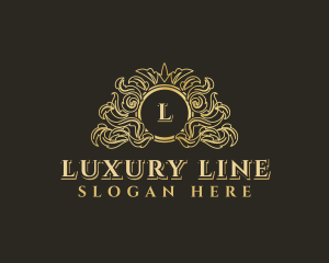 Crest Luxury Insignia logo design