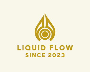 Liquid Oil Petroleum logo design