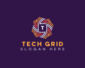 Agency Firm Tech logo design