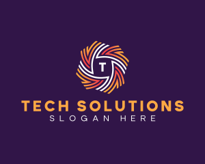 Agency Firm Tech logo design