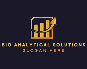 Graph Arrow Analytics logo design