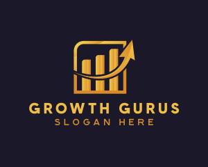 Graph Arrow Analytics logo design