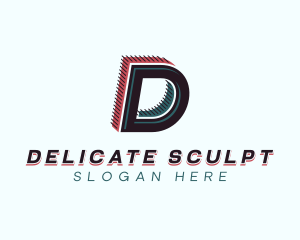 Stylish Boutique Letter D logo design