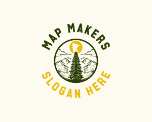 Minnesota Norway Pine logo design