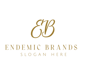 Feminine Luxury Brand logo design