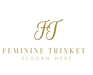 Feminine Luxury Brand logo design