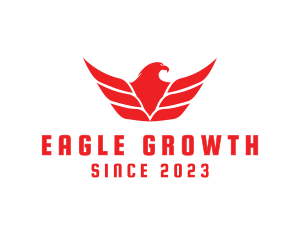 Eagle Bird Flying logo design