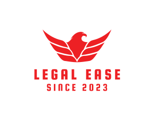 Eagle Bird Flying logo