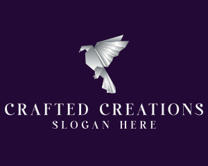 Silver Phoenix Origami logo design