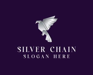 Silver Phoenix Origami logo design