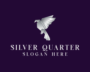 Silver Phoenix Origami logo design