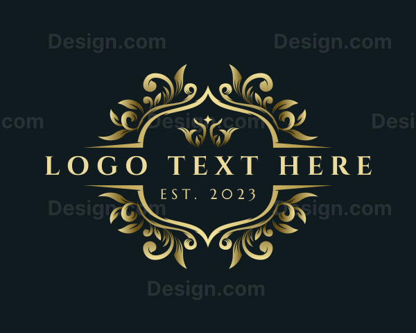 Luxury Crown Royalty Ornamental Logo