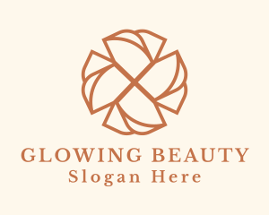 Flower Beauty Skincare  logo design