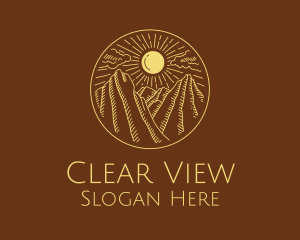 Mountain Range Sun logo