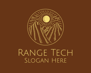 Mountain Range Sun logo