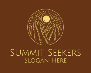 Mountain Range Sun logo