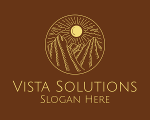 Mountain Range Sun logo